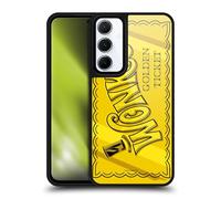Head Case Designs Officially Licensed Willy Wonka and the Chocolate Factory Golden Ticket Graphics Gel Armour Case [Military Grade Protection] Compatible With Samsung Galaxy A55 5G
