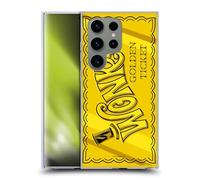 Head Case Designs Officially Licensed Willy Wonka and the Chocolate Factory Golden Ticket Graphics Gel Case [Military Grade Protection] Compatible With Samsung Galaxy S24 Ultra 5G