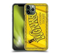 Head Case Designs Officially Licensed Willy Wonka and the Chocolate Factory Golden Ticket Graphics Hard Back Case Compatible With Apple iPhone 11 Pro