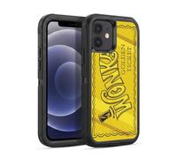 Head Case Designs Officially Licensed Willy Wonka and the Chocolate Factory Golden Ticket Graphics Ultra-Armoured Shockproof Case [Military Grade] Compatible With Apple iPhone 12 / iPhone 12 Pro
