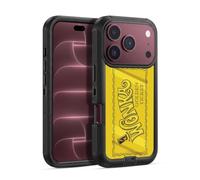 Head Case Designs Officially Licensed Willy Wonka and the Chocolate Factory Golden Ticket Graphics Ultra-Armoured Shockproof Case [Military Grade Protection] Compatible With Apple iPhone 18 Pro
