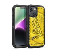 Head Case Designs Officially Licensed Willy Wonka and the Chocolate Factory Golden Ticket Graphics Ultra-Armoured Shockproof Case [Military Grade Protection] Compatible With Apple iPhone 14