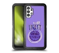 Head Case Designs Officially Licensed Willy Wonka and the Chocolate Factory Violet Beauregarde Graphics Ultra-Armoured Shockproof Case [Military Grade] Compatible With Samsung Galaxy A13 (2022)