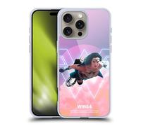 Head Case Designs Officially Licensed Wonder Woman 1984 Flying 80's Graphics Gel Case [Military Grade Protection] Compatible with Apple iPhone 16 Pro Max and Compatible with MagSafe