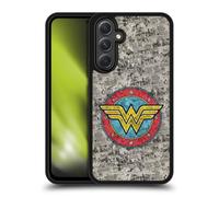 Head Case Designs Officially Licensed Wonder Woman DC Comics Comics Logo Vintage Art Gel Armour Case [Military Grade Protection] Compatible With Samsung Galaxy A54 5G