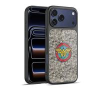 Head Case Designs Officially Licensed Wonder Woman DC Comics Comics Logo Vintage Art Gel Armour Case [Military Grade Protection] Compatible With Apple iPhone 17 Pro Max