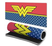 Head Case Designs Officially Licensed Wonder Woman DC Comics Costume Logo Comic Book Cover 23.62 x 11.81 x 0.12 inches (600 x 300 mm) - L Gaming Office Desk PC Keyboard Mouse Mat Pad
