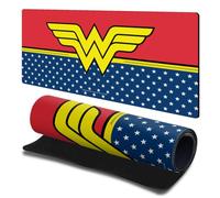 Head Case Designs Officially Licensed Wonder Woman DC Comics Costume Logo Comic Book Cover Gaming Office Desk PC Keyboard Mouse Mat Pad 23.62 x 11.81 x 0.12 inches (600 x 300 mm) - L