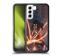 Head Case Designs Officially Licensed Wonder Woman DC Comics Dark Nights Death Metal #1 Comic Book Cover Ultra-Armoured Shockproof Case [Military Grade] Compatible With Samsung Galaxy S21+ 5G
