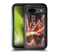 Head Case Designs Officially Licensed Wonder Woman DC Comics Dark Nights Death Metal #1 Comic Book Cover Ultra-Armoured Shockproof Case [Military Grade Protection] Compatible With Google Pixel 8a