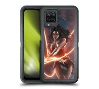 Head Case Designs Officially Licensed Wonder Woman DC Comics Dark Nights Death Metal #1 Comic Book Cover Ultra-Armoured Shockproof Case [Military Grade] Compatible With Samsung Galaxy A12 (2020)