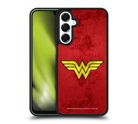 Head Case Designs Officially Licensed Wonder Woman DC Comics Distressed Look Logos Gel Armour Case [Military Grade Protection] Compatible With Samsung Galaxy A16 5G