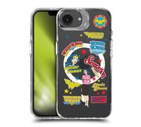 Head Case Designs Officially Licensed Wonder Woman DC Comics Icons Logos and Comics Shockproof Bumper Case [Military Grade Protection] Compatible with iPhone 16e and Compatible with MagSafe