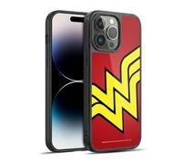 Head Case Designs Officially Licensed Wonder Woman DC Comics Oversized Logos Gel Armour Case [Military Grade Protection] Compatible With Apple iPhone 14 Pro Max