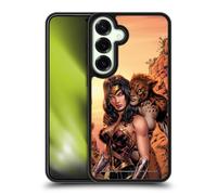 Head Case Designs Officially Licensed Wonder Woman DC Comics Rebirth #3 Cheetah Comic Book Cover Gel Armour Case [Military Grade Protection] Compatible With Samsung Galaxy S25