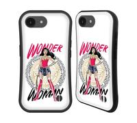 Head Case Designs Officially Licensed Wonder Woman DC Comics Shield 3 Graphic Arts Hybrid Case Compatible With Apple iPhone 16e