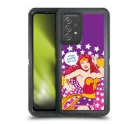 Head Case Designs Officially Licensed Wonder Woman DC Comics Step Aside Vintage Art Ultra-Armoured Shockproof Case [Military Grade Protection] Compatible With Galaxy A52 / A52s / 5G (2021)
