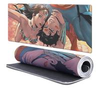 Head Case Designs Officially Licensed Wonder Woman DC Comics Superman #11 Comic Book Cover 37.4 x 15.75 x 0.16 inches (900 x 400 mm) - XL Gaming Office Desk PC Keyboard Mouse Mat Pad
