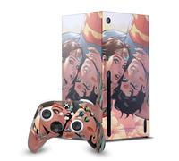 Head Case Designs Officially Licensed Wonder Woman DC Comics Superman #11 Comic Book Cover Game Console Wrap and Game Controller Skin Bundle Compatible With Xbox Series X