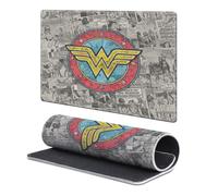 Head Case Designs Officially Licensed Wonder Woman DC Comics Vintage Collage Comic Book Cover 9.84 x 11.81 x 0.12 inches (250 x 300 mm) - S Gaming Office Desk PC Keyboard Mouse Mat Pad