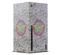 Head Case Designs Officially Licensed Wonder Woman DC Comics Vintage Collage Comic Book Cover Game Console Wrap Case Cover Compatible With Xbox Series X