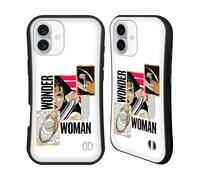 Head Case Designs Officially Licensed Wonder Woman DC Comics Weapons Graphic Arts Hybrid Case Compatible With Apple iPhone 16 Plus