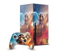 Head Case Designs Officially Licensed Wonder Woman Movie Group Posters Game Console Wrap and Game Controller Skin Bundle Compatible With Xbox Series X