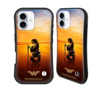 Head Case Designs Officially Licensed Wonder Woman Movie Sword And Shield Posters Hybrid Case Compatible With Apple iPhone 16