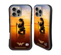 Head Case Designs Officially Licensed Wonder Woman Movie Sword And Shield Posters Hybrid Case Compatible With Apple iPhone 16 Pro Max