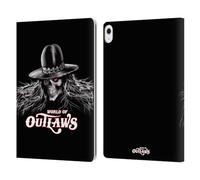 Head Case Designs Officially Licensed World of Outlaws Logo Skull Rock Graphics Leather Wallet Case Compatible With Apple iPad Air 13 2024/2025