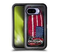 Head Case Designs Officially Licensed World of Outlaws US Flag Distressed Western Graphics Ultra-Armoured Shockproof Case [Military Grade Protection] Compatible With Google Pixel 9A