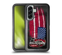 Head Case Designs Officially Licensed World of Outlaws US Flag Distressed Western Graphics Ultra-Armoured Shockproof Case [Military Grade Protection] Compatible With Samsung Galaxy A56 5G
