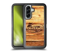 Head Case Designs Officially Licensed World of Outlaws Wood Logo Western Graphics Ultra-Armoured Shockproof Case [Military Grade Protection] Compatible With Samsung Galaxy A56 5G