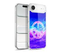 Head Case Designs Officially Licensed Wumples Clouded Peace Symbol Cosmic Arts Gel Case [Military Grade Protection] Compatible with Apple iPhone 17 Air and Compatible with MagSafe