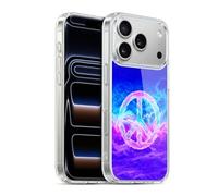 Head Case Designs Officially Licensed Wumples Clouded Peace Symbol Cosmic Arts Gel Case [Military Grade Protection] Compatible with Apple iPhone 17 Pro and Compatible with MagSafe