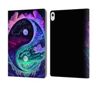 Head Case Designs Officially Licensed Wumples Clouded Yin Yang Cosmic Arts Leather Wallet Case Compatible With Apple iPad Air 13 2024/2025