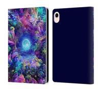 Head Case Designs Officially Licensed Wumples Jungle Moonrise Cosmic Universe Leather Wallet Case Compatible With Apple iPad mini (2021/2024)