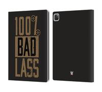 Head Case Designs Officially Licensed WWE 100% Bad Lass 2 Becky Lynch Leather Wallet Case Compatible With Apple iPad Pro 13 M4 2024