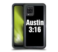 Head Case Designs Officially Licensed WWE 3:16 Stone Cold Steve Austin Ultra-Armoured Shockproof Case [Military Grade Protection] Compatible With Samsung Galaxy A12 (2020)