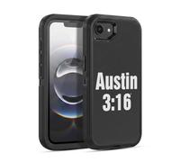 Head Case Designs Officially Licensed WWE 3:16 Stone Cold Steve Austin Ultra-Armoured Shockproof Case [Military Grade Protection] Compatible With Apple iPhone 16e / iPhone 17e