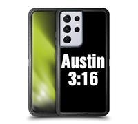 Head Case Designs Officially Licensed WWE 3:16 Stone Cold Steve Austin Ultra-Armoured Shockproof Case [Military Grade Protection] Compatible With Samsung Galaxy S21 Ultra 5G