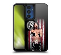 Head Case Designs Officially Licensed WWE AJ Styles American Flag Superstars Gel Armour Case [Military Grade Protection] Compatible With Samsung Galaxy A15