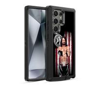 Head Case Designs Officially Licensed WWE AJ Styles American Flag Superstars Ultra-Armoured Shockproof Case [Military Grade Protection] Compatible With Samsung Galaxy S24 Ultra 5G