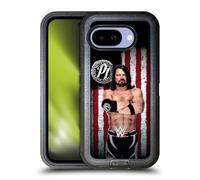 Head Case Designs Officially Licensed WWE AJ Styles American Flag Superstars Ultra-Armoured Shockproof Case [Military Grade Protection] Compatible With Google Pixel 9A