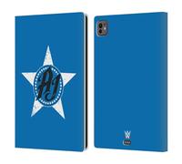 Head Case Designs Officially Licensed WWE AJ Styles Logo Star Superstars 8 Leather Wallet Case Compatible With Apple iPad Pro 11 M4/M5 2024/2025