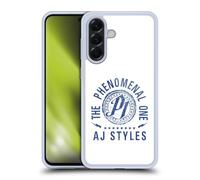 Head Case Designs Officially Licensed WWE AJ Styles Phenomenal Vintage 2017/18 Superstars 3 Gel Case [Military Grade Protection] Compatible With Samsung Galaxy A56 5G
