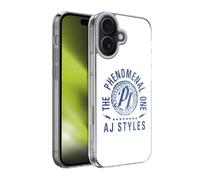 Head Case Designs Officially Licensed WWE AJ Styles Phenomenal Vintage 2017/18 Superstars 3 Gel Case [Military Grade Protection] Compatible With Apple iPhone 17