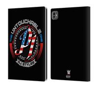 Head Case Designs Officially Licensed WWE AJ Styles Phenomenal Vintage 2017/18 Superstars 3 Leather Wallet Case Compatible With Apple iPad Pro 11 M4 2024