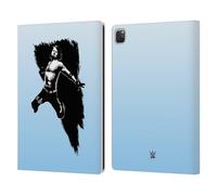 Head Case Designs Officially Licensed WWE AJ Styles Springboard Forearm 2017/18 Superstars 3 Leather Wallet Case Compatible With Apple iPad Pro 13 M4 2024