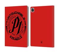 Head Case Designs Officially Licensed WWE AJ Styles Untouchable Red 2017/18 Superstars 3 Leather Wallet Case Compatible With Apple iPad Pro 13 M4 2024